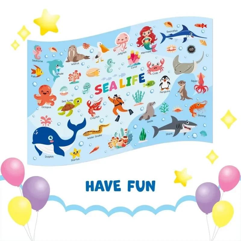 Disposable Childrens Learning Placemats